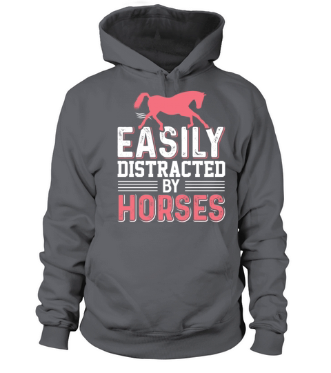 Horse Riding Easily Distracted By Horses Women's Hoodie