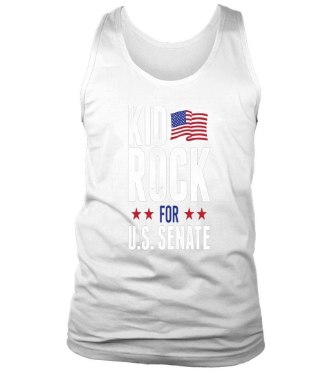 kid rock for us senate shirt 2018 in rock we trust Tank Top Unisex