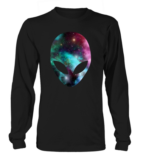 alien head universe space ufo unusual nasa mars Women's Long Sleeve