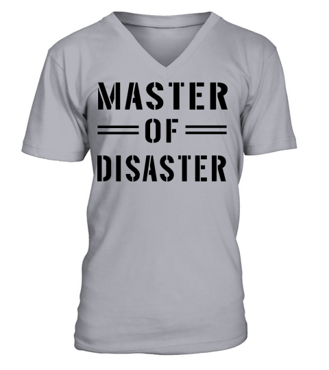 Master of Disaster Men's V-Neck T-shirt