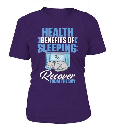 Lazy Tired Sleeping Pajamas Benefits To Sleep Women's T-Shirt