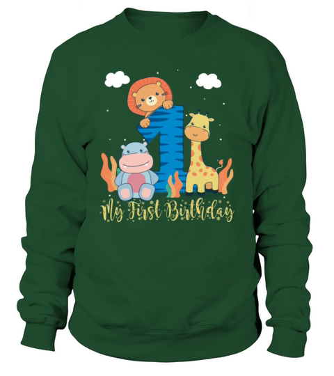 Birthday Baby - 1st Birthday Men's Sweatshirt