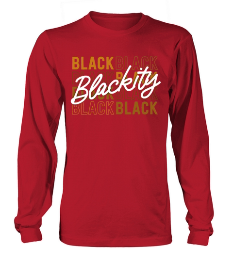 Blackity Black Proud African American Pride Women's Long Sleeve