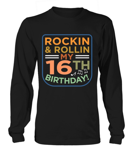 16th Birthday Men's Long Sleeve