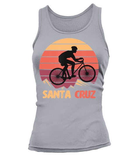 Bike Retro Vintage Santa Cruz Summer Bicycle Women's Tank Top