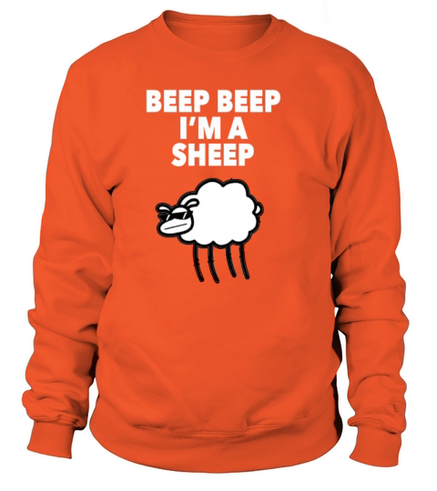 Beep Beep Im A Sheep Funny Meme Tee Shirt Women's Sweatshirt