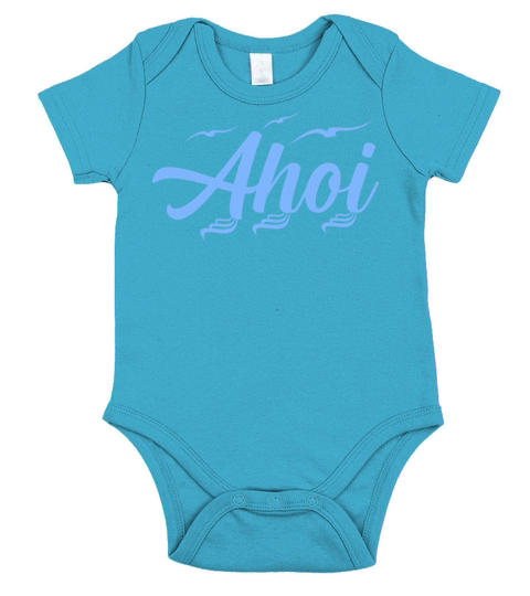 Ahoi Short Sleeve Baby One-Piece