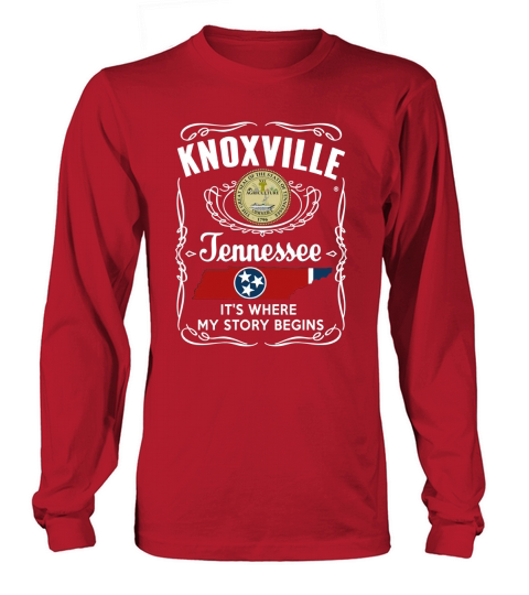 Knoxville, Tennessee - My Story Begins Long sleeved Unisex