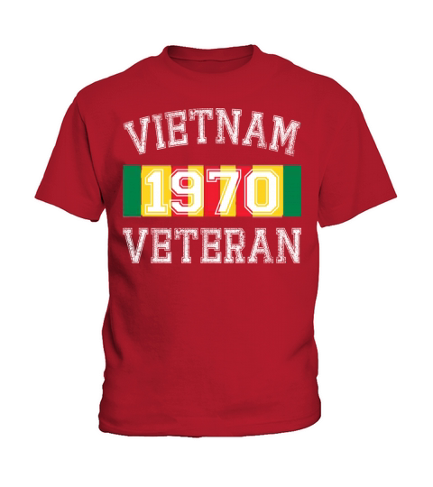 Vietnam Veteran 1970 Kids T-Shirt