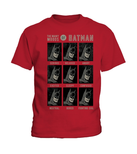 DC Comics Originals Batman Many Moods Kids T-Shirt