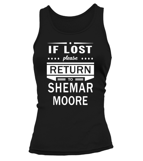 If Lost Please Return To Shemar Moore Tank top Woman