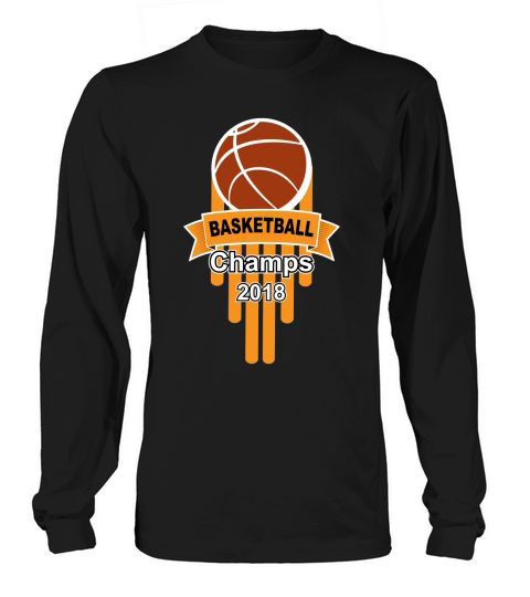 Basketball Champs 2018 Women's Long Sleeve