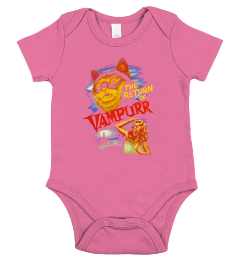 the return vampurr Short Sleeve Baby One-Piece