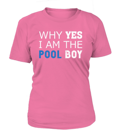 pool boy funny T-Shirt Woman