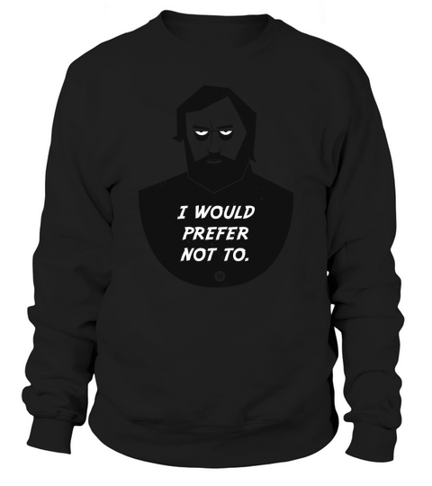 Slavoj Zizek - I would prefer not to Sweatshirt Unisex