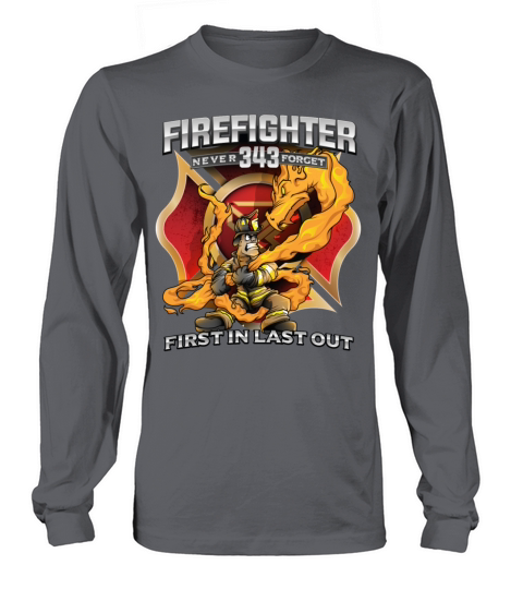 Firefighter Never forget Women's Long Sleeve