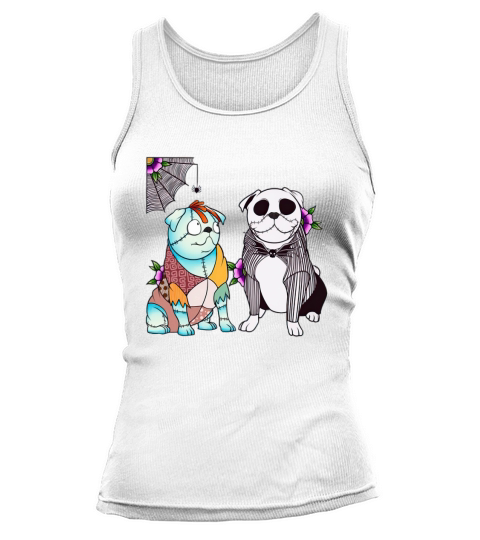 The Ghost Dog Halloween - Ladies Flowy Tank Tank top Woman