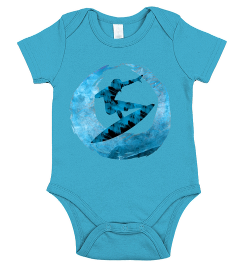 Surfing Short Sleeve Baby One-Piece