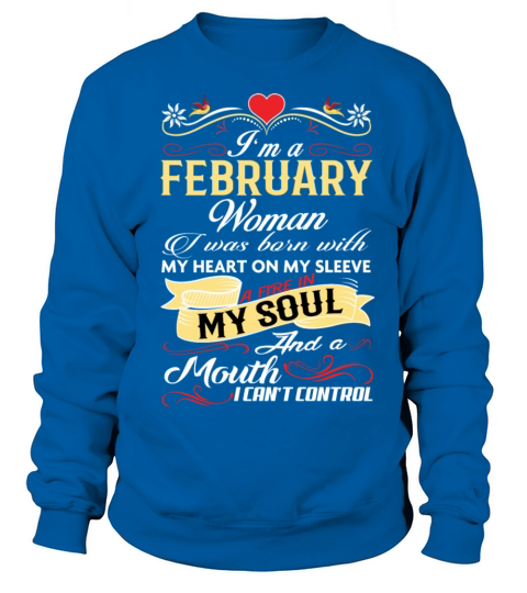 FEBRUARY WOMAN Women's Sweatshirt