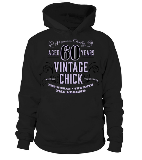 vintage chick - 60th Women's Hoodie