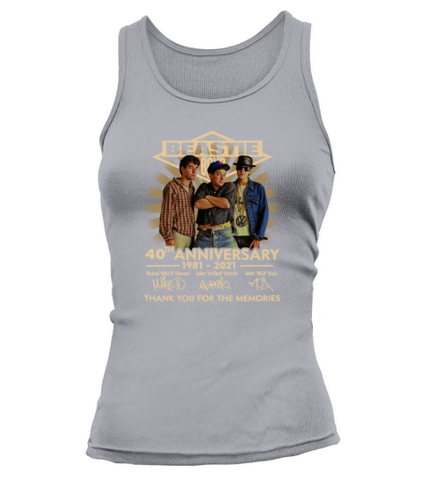 Beastie boys 40th anniversary 1981 2021 Tank top Woman