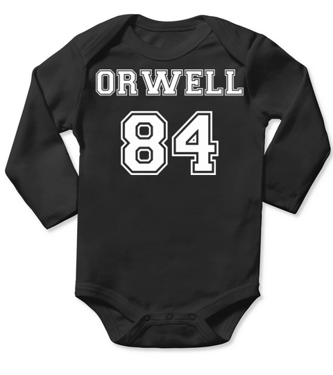 George Orwell 1984 Long Sleeve Baby One-Piece