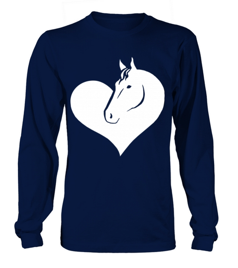 Love Horse shirts - Horse Riding Lovers tshirt Women's Long Sleeve