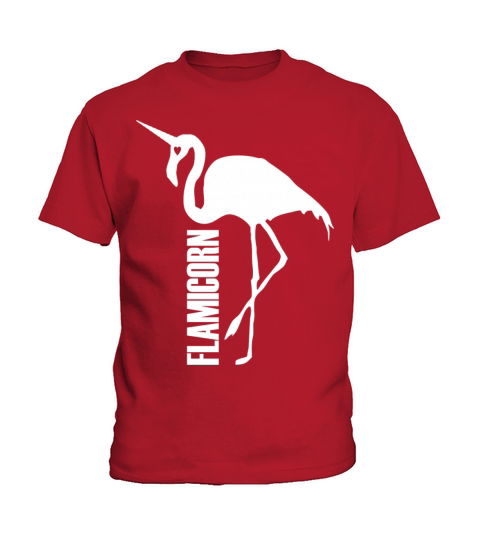 flamingo unicorn hybrid creature hybrids white Kids T-Shirt