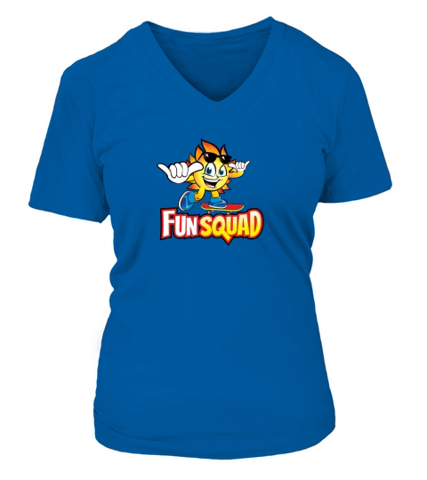 fun squad  art V-neck T-Shirt Woman