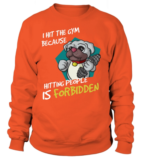 Fitness Center Fitness Dog Gift Women's Sweatshirt