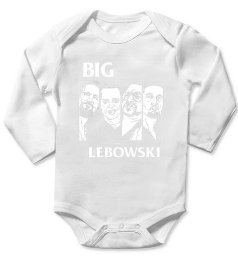 Big Lebowski Long Sleeve Baby One-Piece