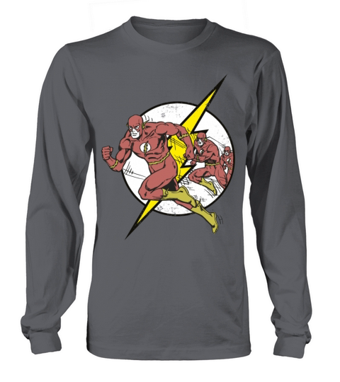 DC Comics Originals The Flash Running Women's Long Sleeve