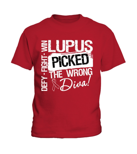 Lupus Picked The Wrong Diva Kids T-Shirt