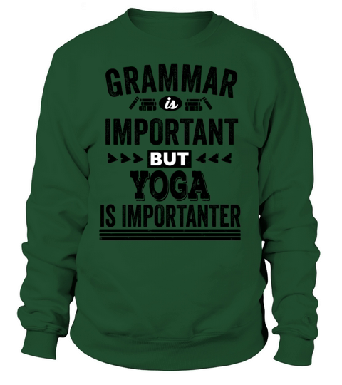 Funny yoga shirt Women's Sweatshirt