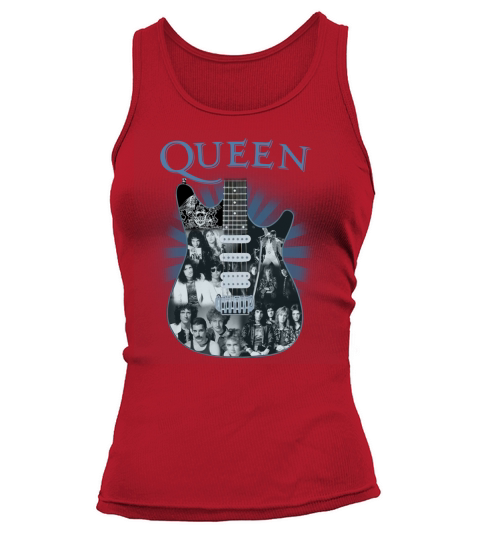 Guitar Queen rock band Tank top Woman