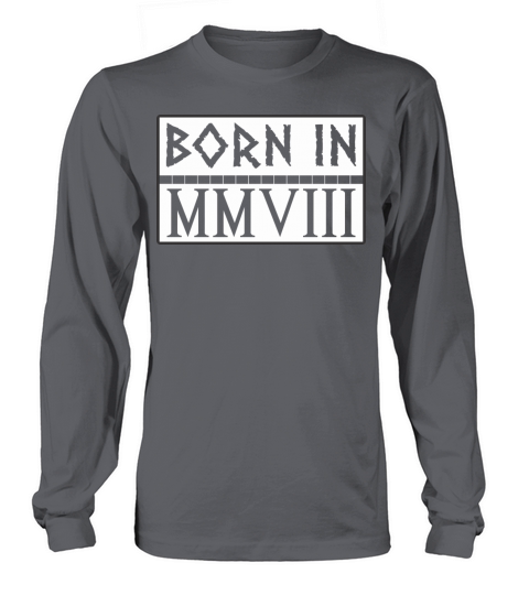 Born In MMVIII 2008 Women's Long Sleeve