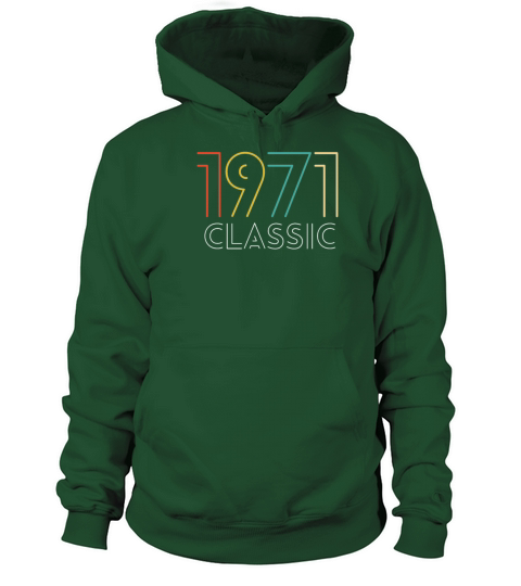 Born In 1971 50th Birthday 50 Years Women's Hoodie