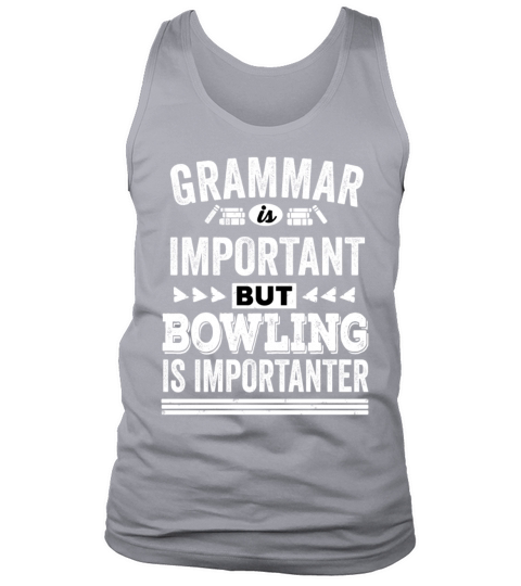 Funny bowling shirt Tank Top Unisex