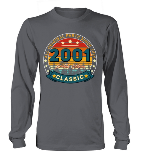 July 2001 Vintage Gift Idea Women's Long Sleeve