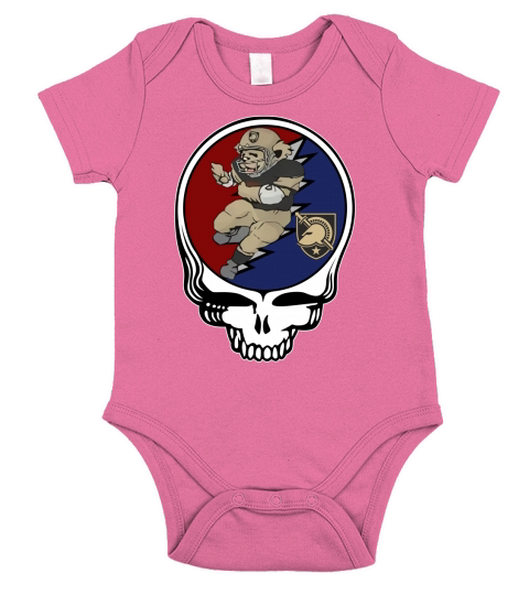 GratefulDead Army Black Knights Short Sleeve Baby One-Piece