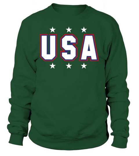 USA Patriotic Women's Sweatshirt