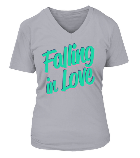 Falling in Love Women's V-Neck T-shirt