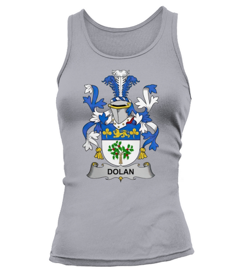 Dolan Family Crest Irish Family Crests II Tank top Woman