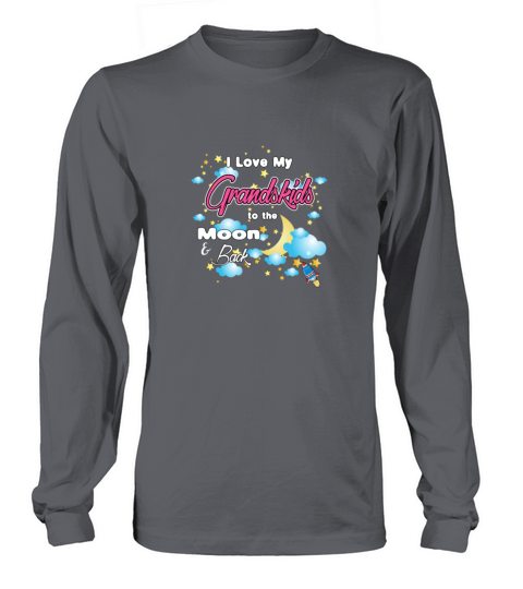 I Love My Grandkids to the Moon And Back Women's Long Sleeve