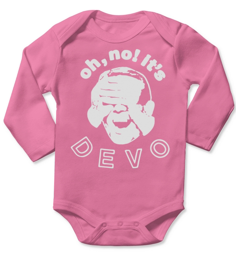 Devo Band Tshirt Long Sleeve Baby One-Piece
