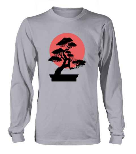 Japanese Bonsai Tree Women's Long Sleeve