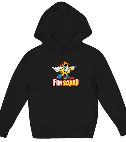 fun squad  art Kids Hoodie