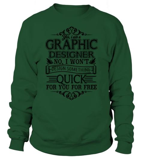 graphic designer funny Shirt Women's Sweatshirt