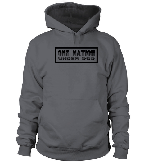 One Nation Under God design Women's Hoodie