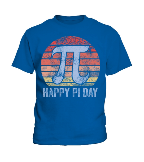 PI Day 2022 Math Lover Mathematics Retro Vintage Kids T-Shirt